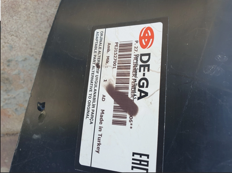 resimler/genel/peugeot 207 ön çamurluk davlumbazi sag dega marka pej1527001